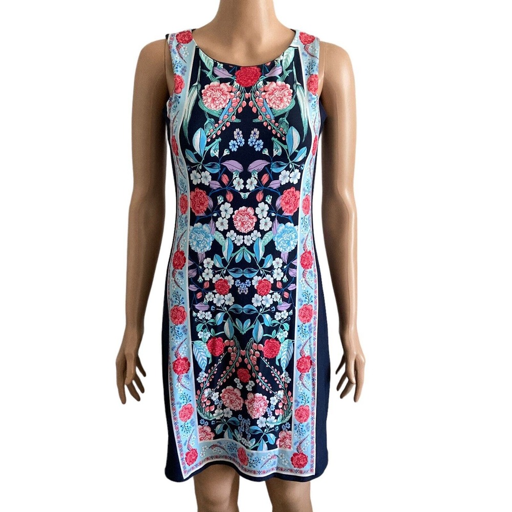 Charter Club Sun Dress Womens PP Floral Lightweight Summer Spring Multicolor